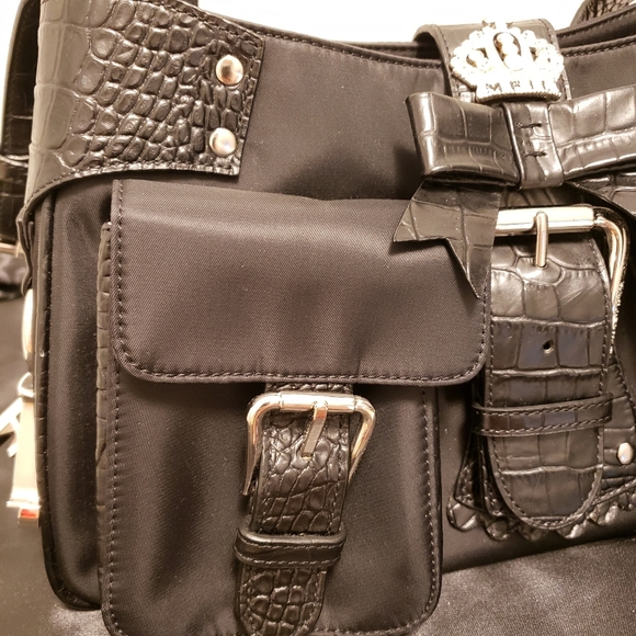 My Flat In London Black Shoulder Bag - Picture 10 of 13